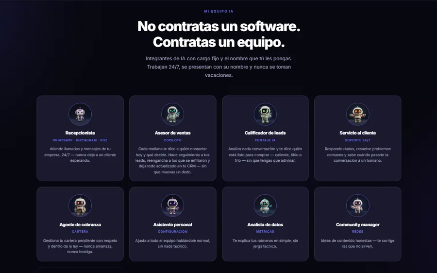 EsVi Labs, plataforma de agentes de IA para WhatsApp y llamadas
